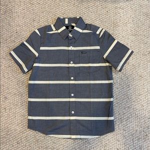 Volcom Boys Youth Button Down Shirt (Size: Youth 8)